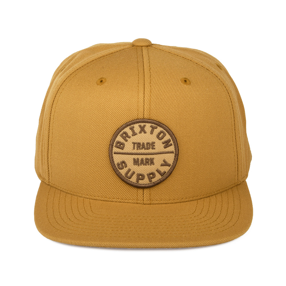 Brixton Hats Oath III Snapback Cap - Copper