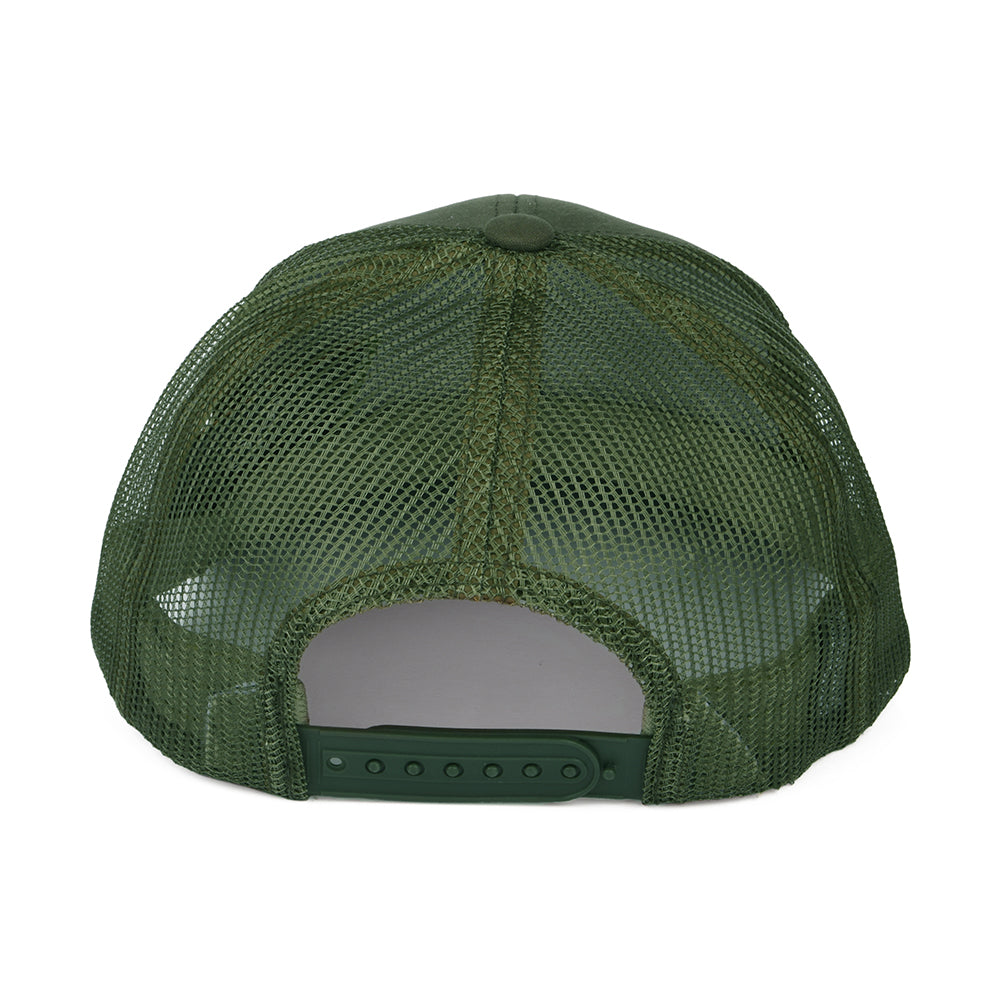 Brixton Hats Rival Stamp NetPlus MP Trucker Cap - Olive