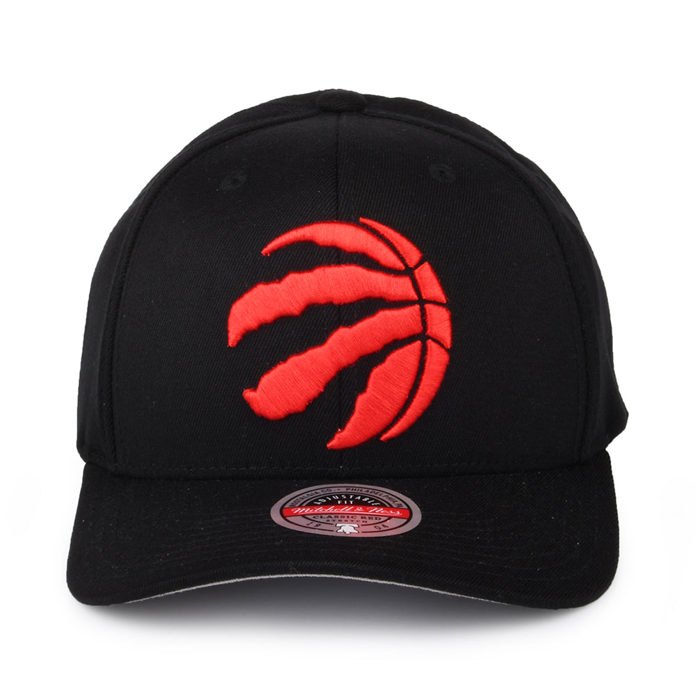 Mitchell & Ness Toronto Raptors Snapback Cap - NBA Team Ground Stretch - Black