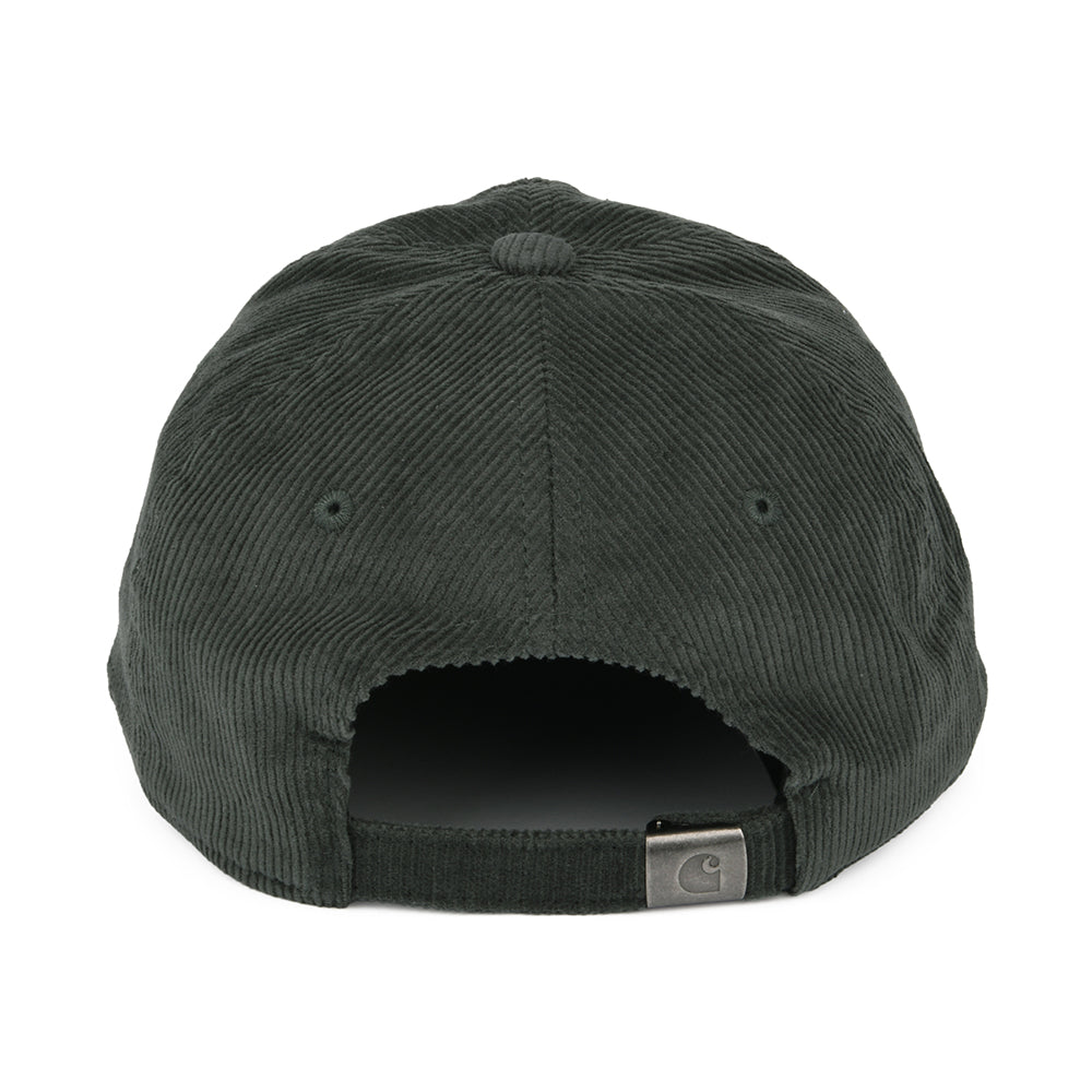 Carhartt WIP Hats Harlem Corduroy Baseball Cap - Forest-Light Green