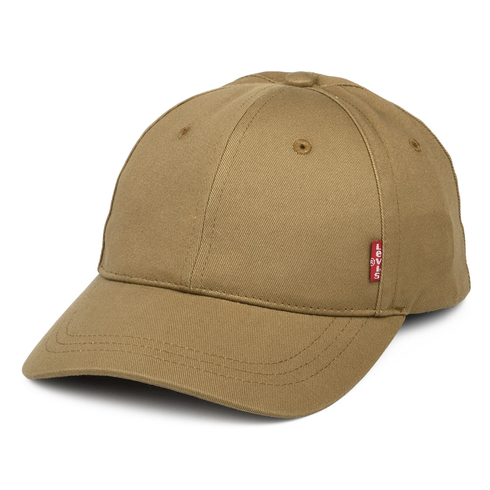 Levi's Hats Classic Twill Red Tab Baseball Cap - Brown