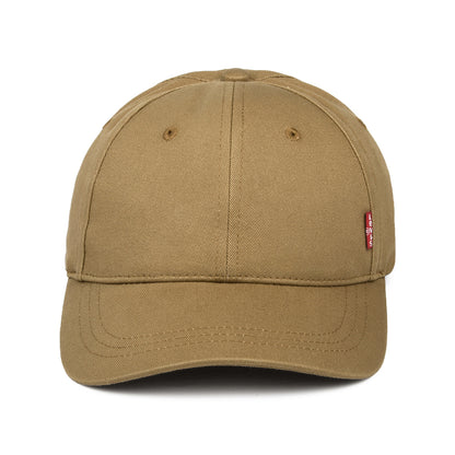 Levi's Hats Classic Twill Red Tab Baseball Cap - Brown