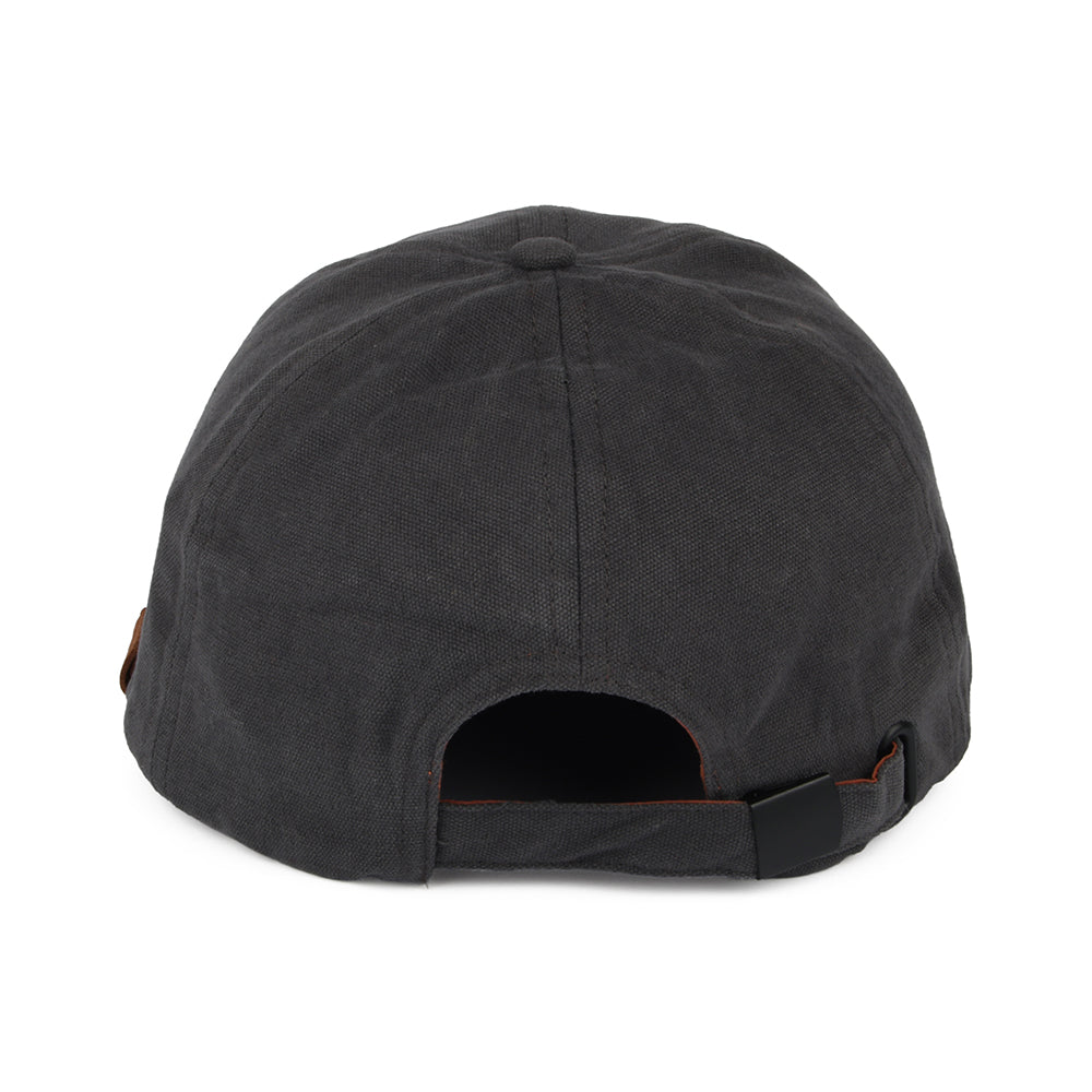 Failsworth Hats Cotton Canvas Baseball Cap - Charcoal-Clay