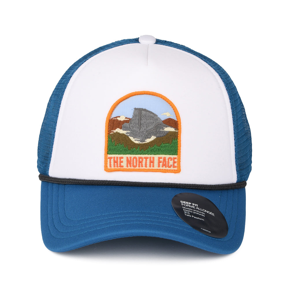 The North Face Hats Valley Trucker Cap - Mid Blue-White