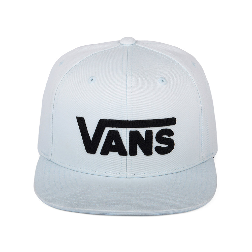 Vans Hats Drop V II Cotton Snapback Cap - Sky Blue