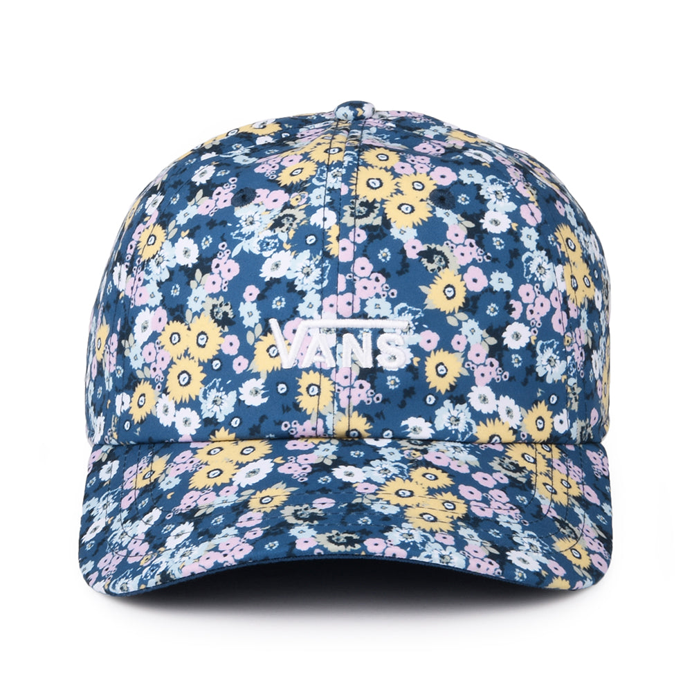 Vans Hats Court Side Printed Deco Ditsy Baseball Cap - Blue-Yellow