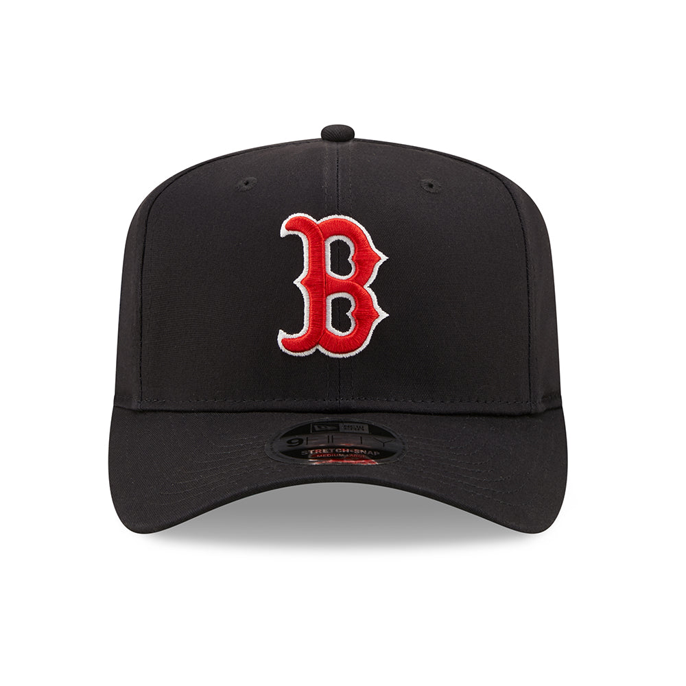 New Era 9FIFTY Boston Red Sox Stretch Snapback Cap - MLB Team Colour - Navy Blue