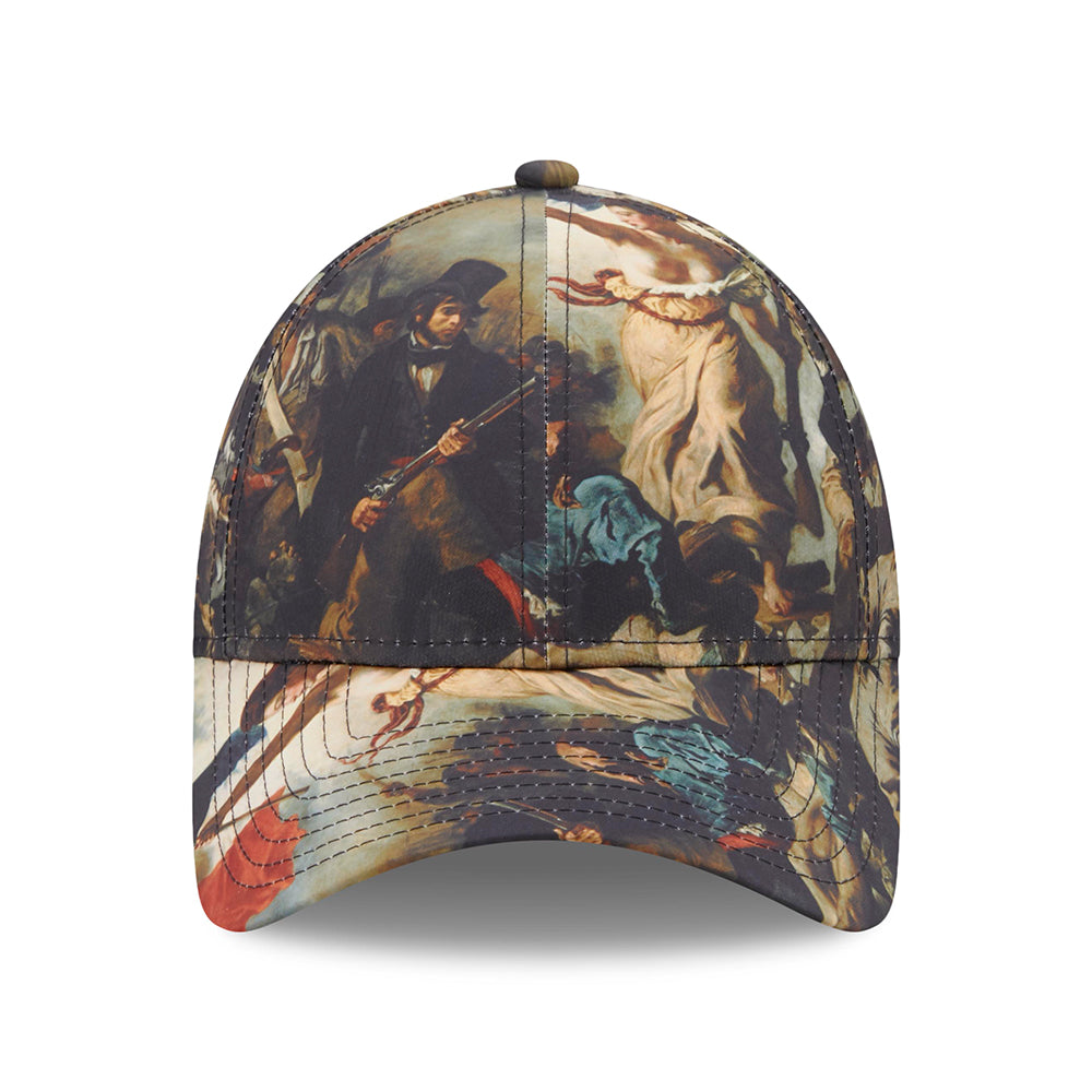 New Era 9FORTY Liberte Baseball Cap - Le Louvre AOP - Multi-Coloured