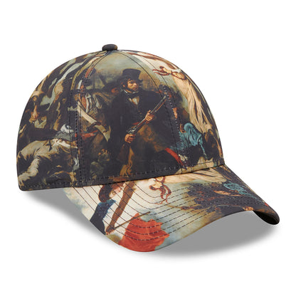 New Era 9FORTY Liberte Baseball Cap - Le Louvre AOP - Multi-Coloured