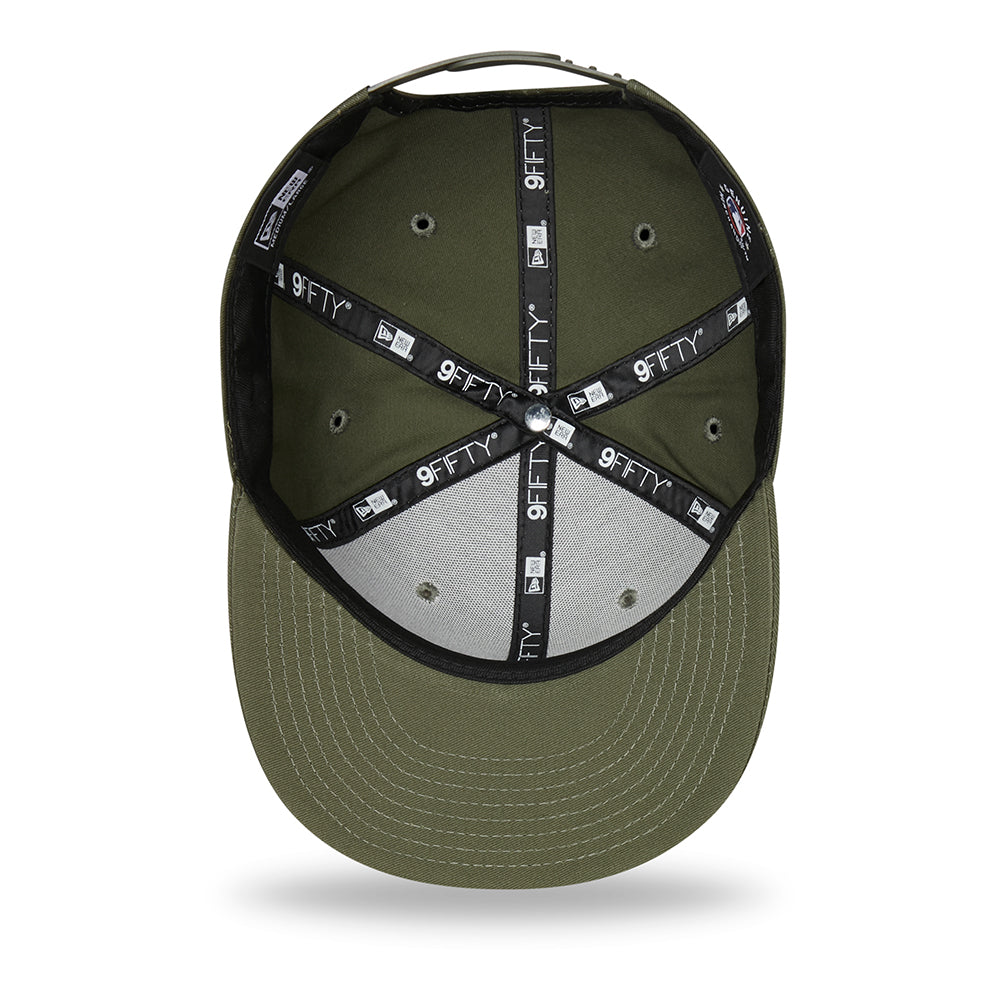 New Era 9FIFTY New York Yankees Baseball Cap - MLB Camo Infill - Olive