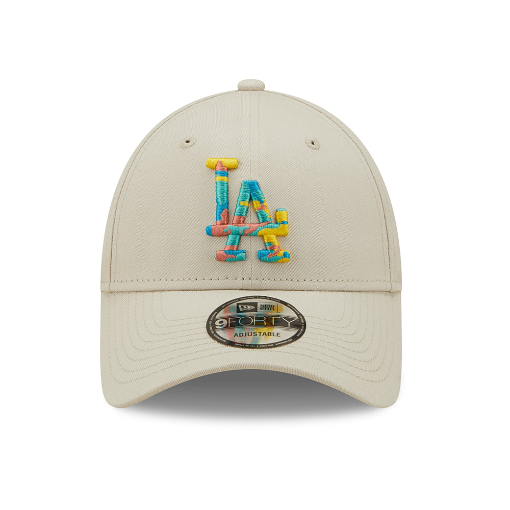 New Era 9FORTY L.A. Dodgers Baseball Cap - MLB Camo Infill - Stone