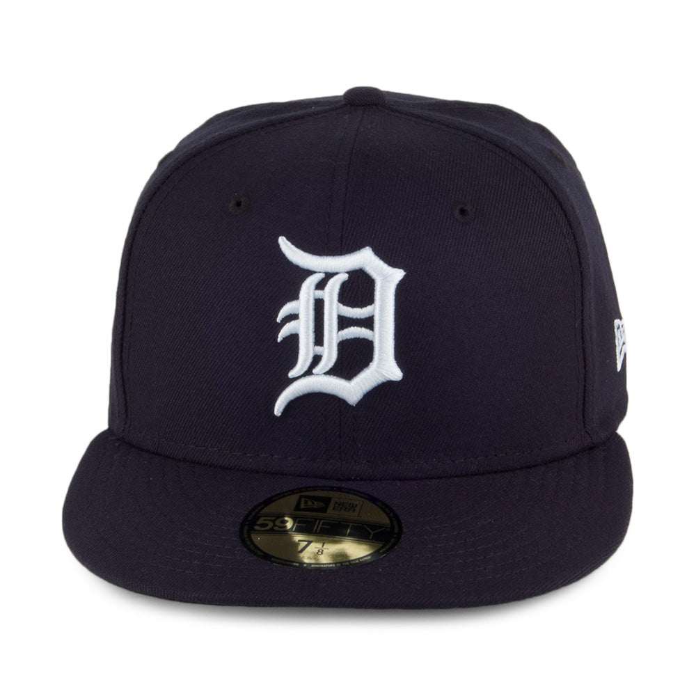 New Era 59FIFTY Detroit Tigers Baseball Cap - MLB On Field AC Perf - Navy Blue