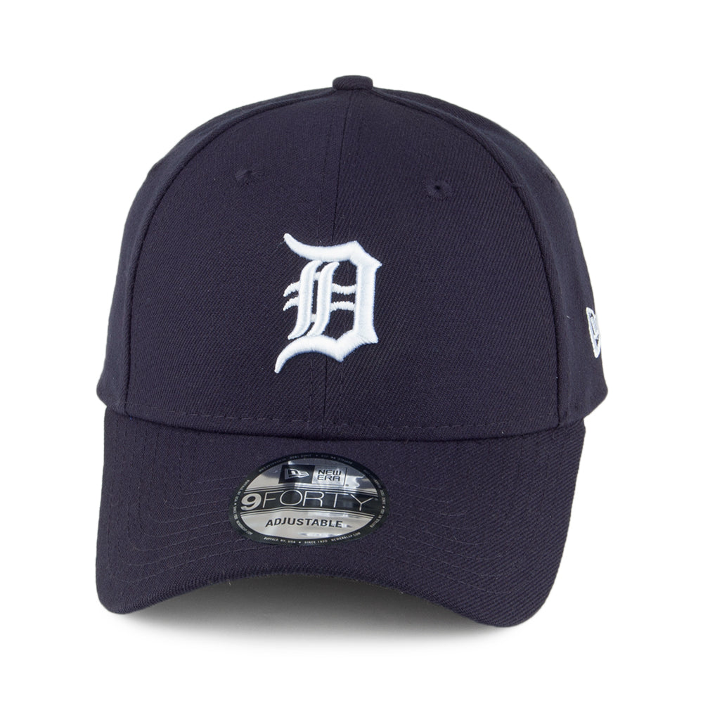 New Era 9FORTY Detroit Tigers Baseball Cap - MLB The League - Navy Blue