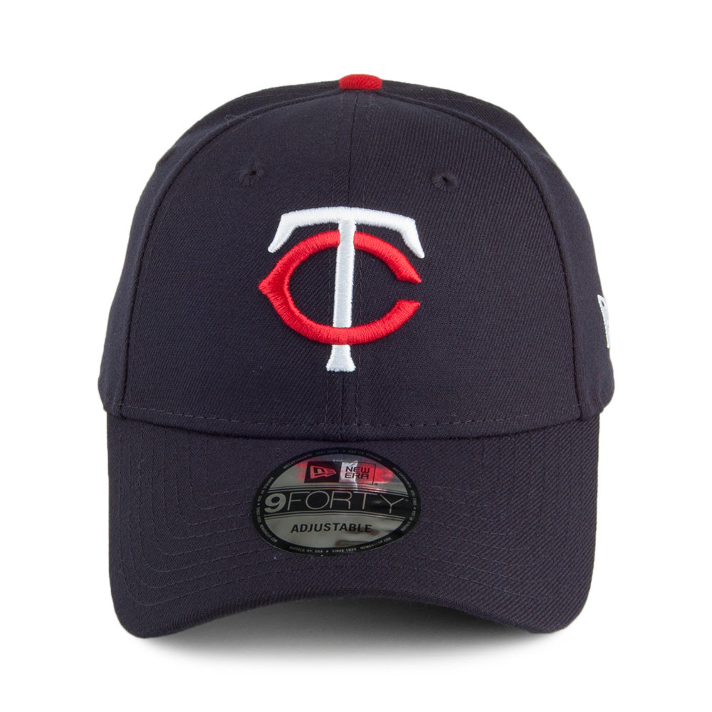 New Era 9FORTY Minnesota Twins Baseball Cap - MLB The League - Navy Blue