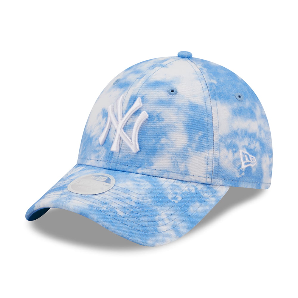 New Era Womens 9FORTY New York Yankees Baseball Cap - MLB Tie Dye - Li ...