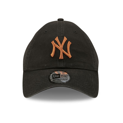 New Era 9TWENTY New York Yankees Baseball Cap - League Essential CC - Black-Toffee