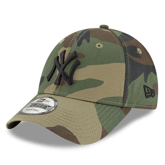 New Era 9FORTY New York Yankees Baseball Cap - MLB League Essential - Camouflage