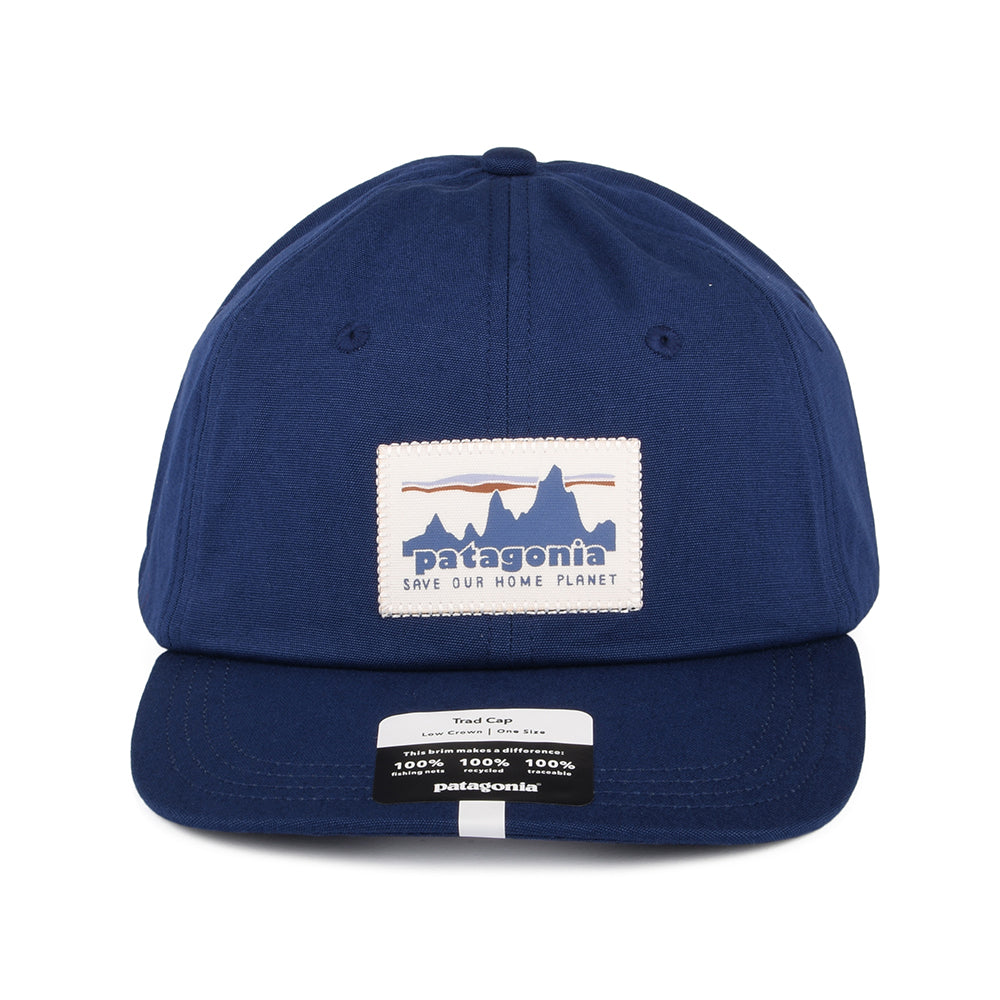 Patagonia Hats 73 Skyline Trad Organic Cotton Baseball Cap - Dark Blue