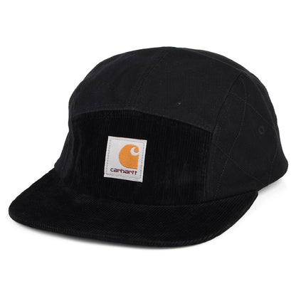 Carhartt WIP Hats Kirby Organic Cotton 5 Panel Cap - Black