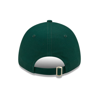 New Era 9FORTY New York Yankees Baseball Cap - MLB League Essential - Dark Green-White