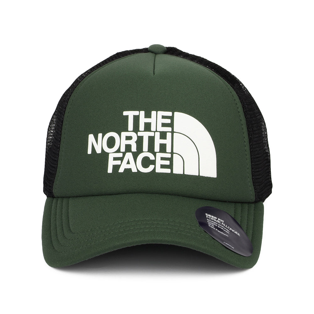 The North Face Hats TNF Logo Deep Fit Trucker Cap - Thyme