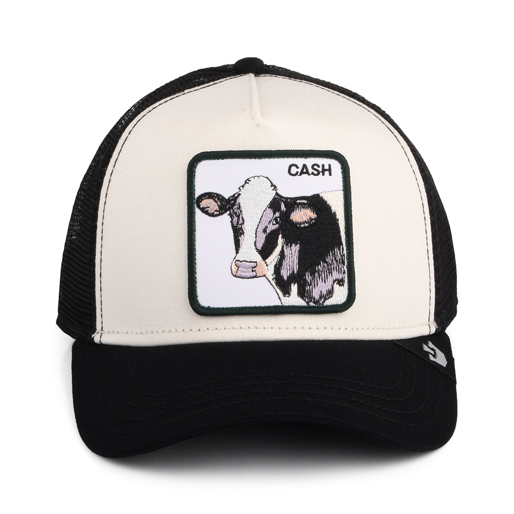 Goorin Bros. Cash Cow Trucker Cap - White-Black