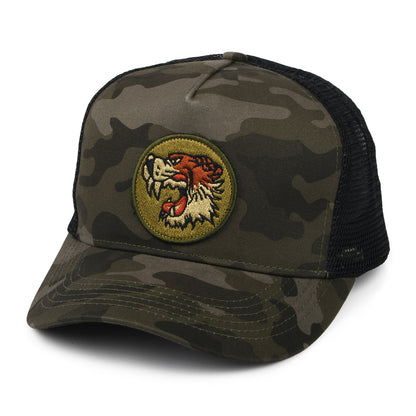 Triumph Motorcycles Chuck Trucker Cap - Camo-Black