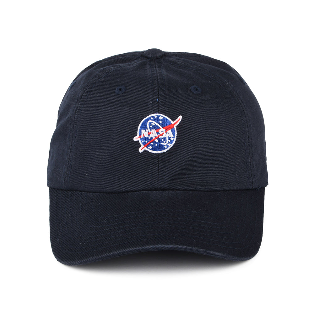 NASA Micro Slouch Baseball Cap - Navy Blue