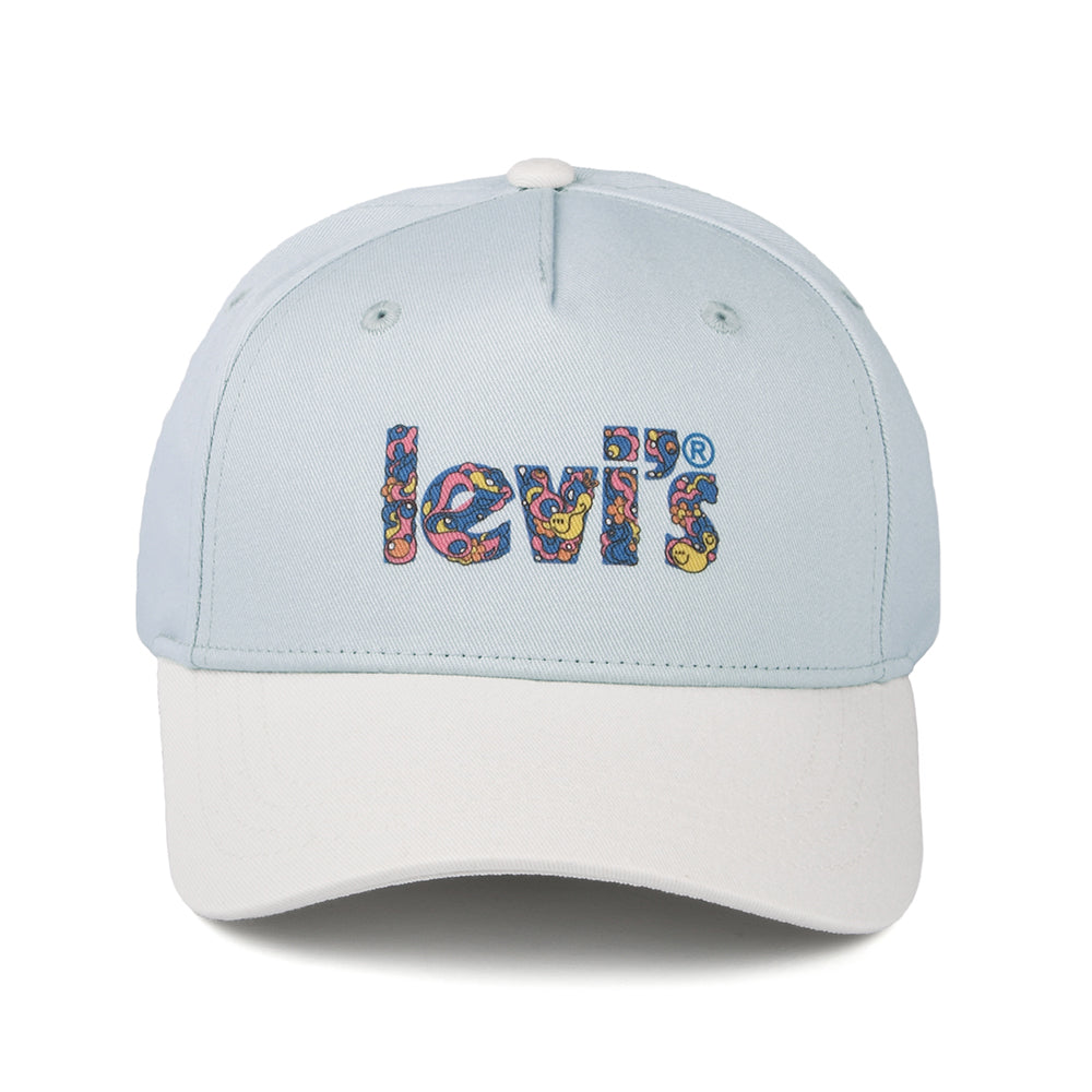 Levi's Hats Womens Graphic Baseball Cap - Light Blue