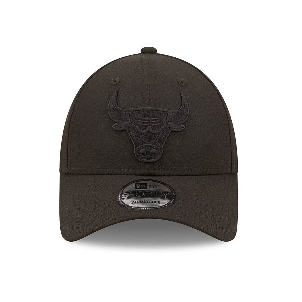 New Era 9FORTY Chicago Bulls Snapback Cap - NBA Tonal Repreve - Black