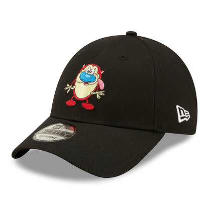 New Era 9FORTY Stimpy Baseball Cap - Nickelodeon Character - Black