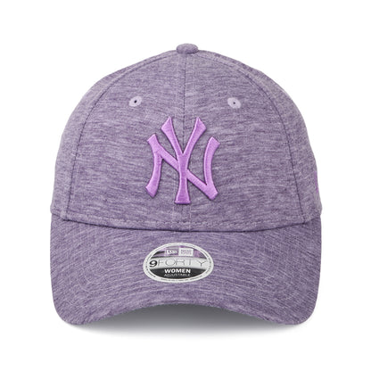 New Era Womens 9FORTY New York Yankees Baseball Cap - MLB Jersey - Lavender