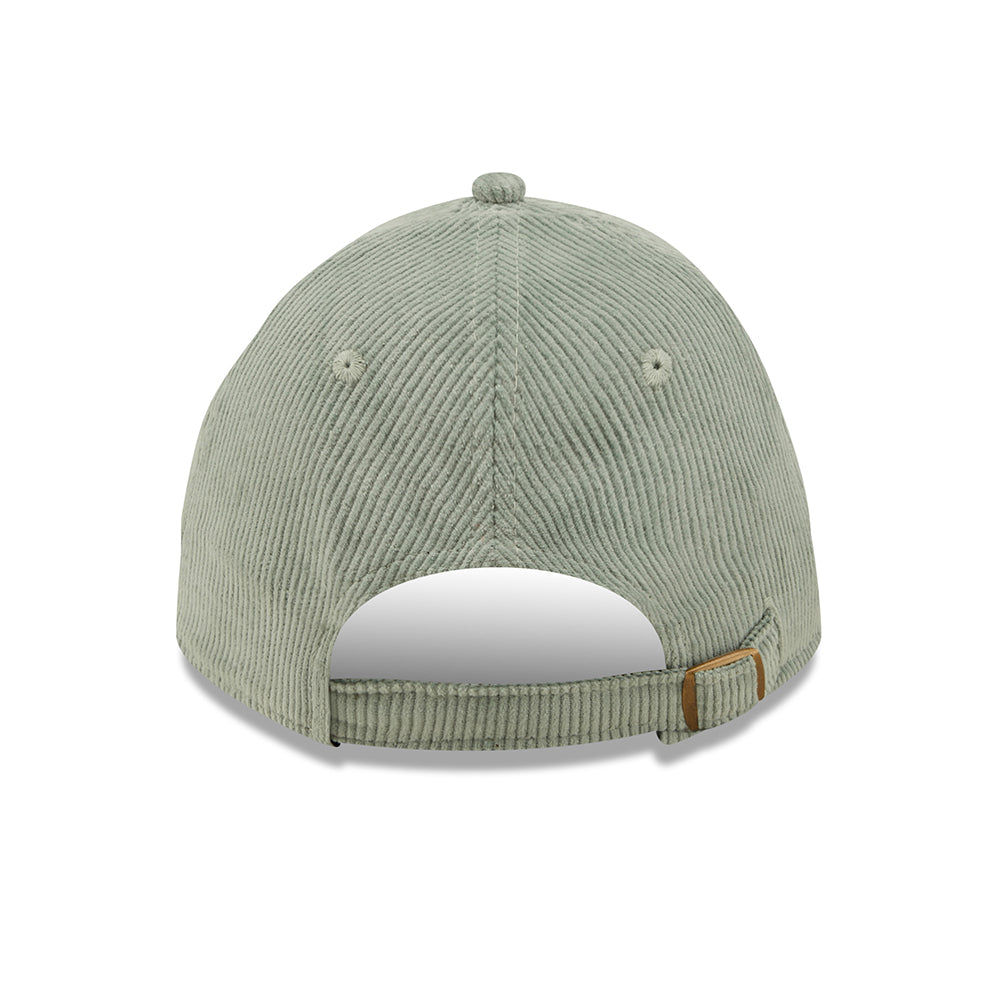 New Era 9TWENTY Duck Corduroy Baseball Cap - Wildlife Casual Classic - Jade