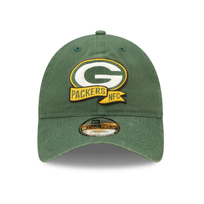 New Era 9TWENTY Green Bay Packers Baseball Cap - NFL Sideline On Field - Green