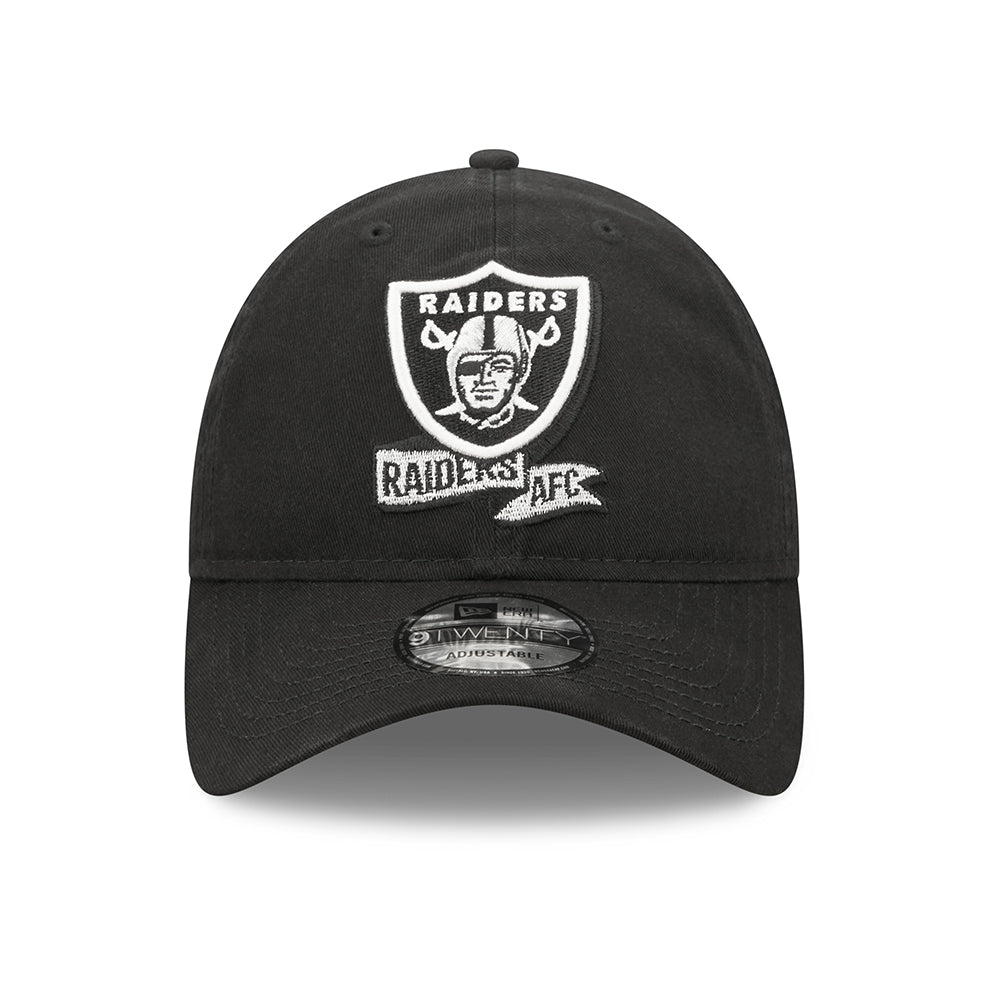 New Era 9TWENTY Las Vegas Raiders Baseball Cap - NFL Sideline On Field - Black