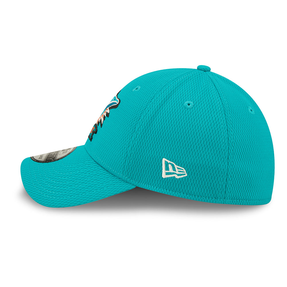 New Era 39THIRTY Miami Dolphins Baseball Cap - NFL Sideline On Field - Teal