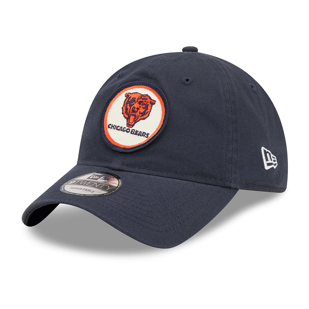 New Era 9TWENTY Chicago Bears Baseball Cap - NFL Sideline Historic - Navy Blue