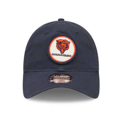 New Era 9TWENTY Chicago Bears Baseball Cap - NFL Sideline Historic - Navy Blue