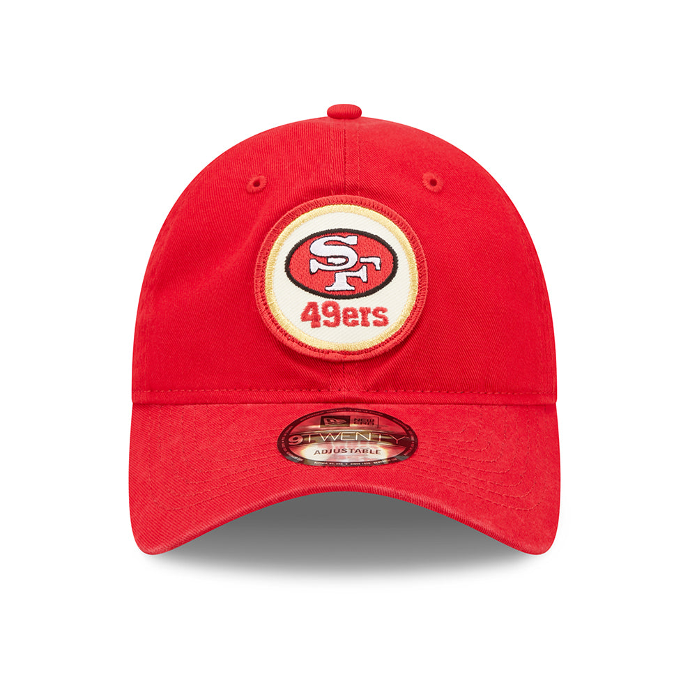 New Era 9TWENTY San Francisco 49ers Baseball Cap - NFL Sideline Historic - Red