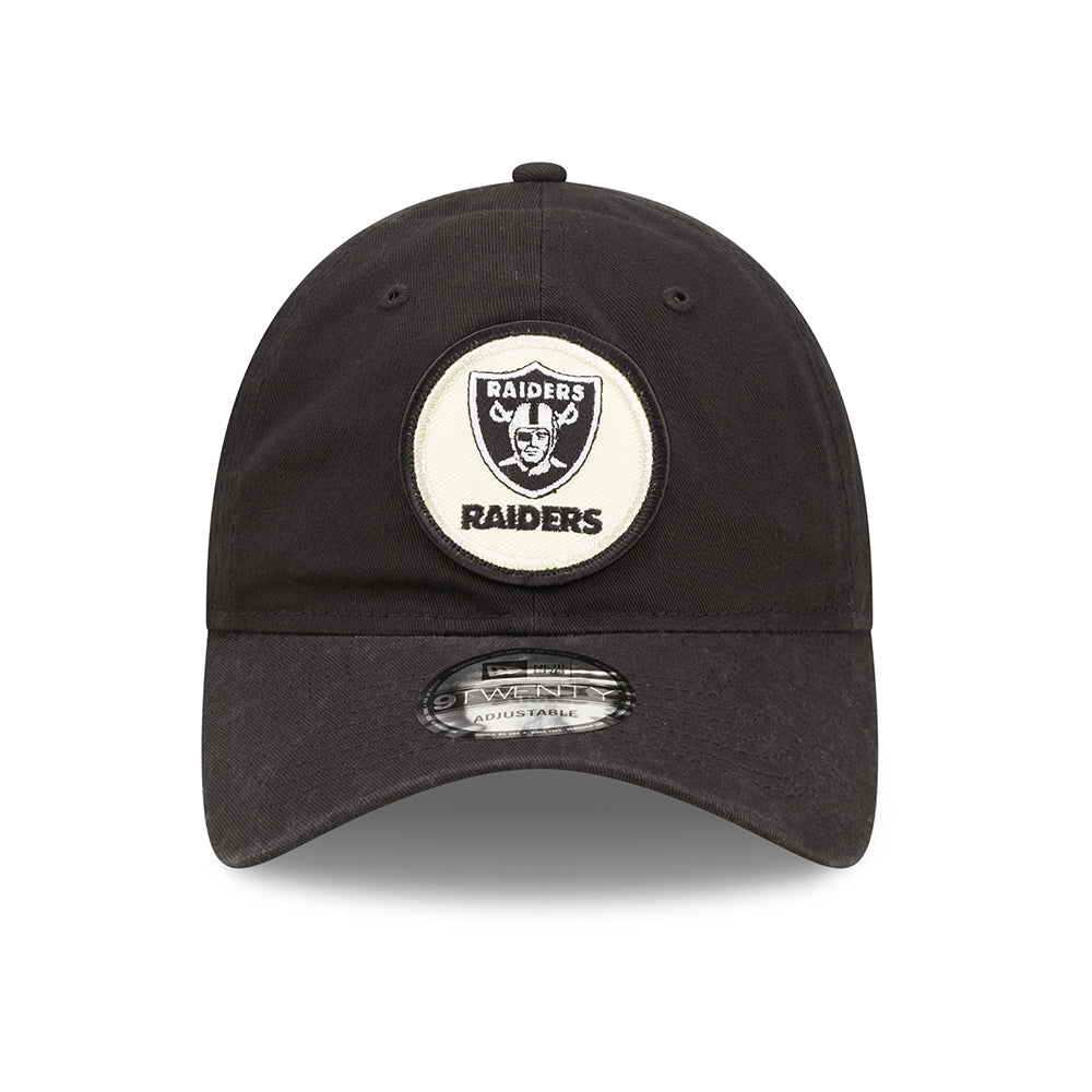 New Era 9TWENTY Las Vegas Raiders Baseball Cap - NFL Sideline Historic - Black