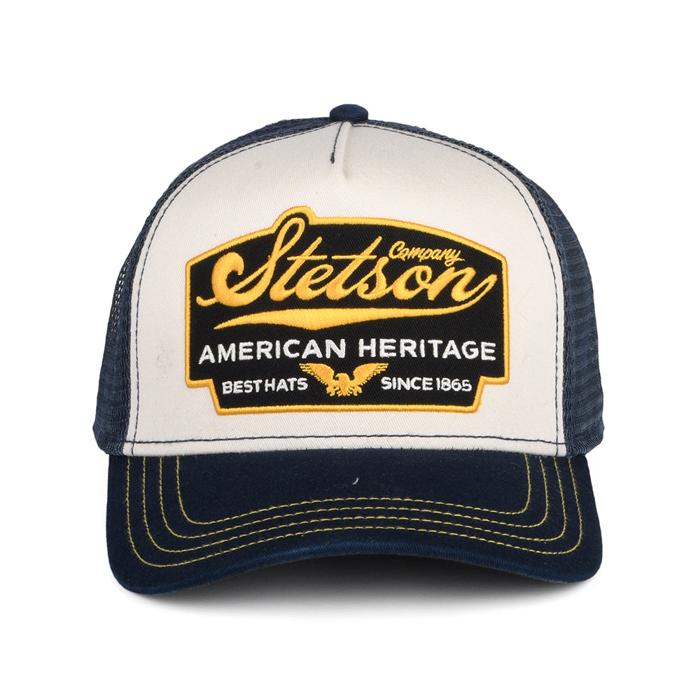 Stetson Hats American Heritage Trucker Cap - Navy Blue