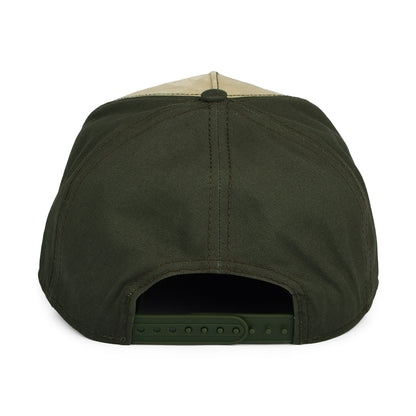 Stetson Hats Wild Life Snapback Cap - Beige-Olive-Brown