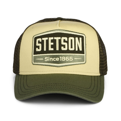 Stetson Hats Gasoline Trucker Cap - Olive