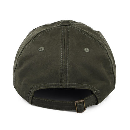 Dorfman Pacific Hats Unstructured Weathered Cotton Baseball Cap - Loden