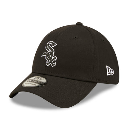 New Era 39THIRTY Chicago White Sox Baseball Cap - MLB Team Outline - Black