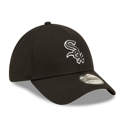 New Era 39THIRTY Chicago White Sox Baseball Cap - MLB Team Outline - Black