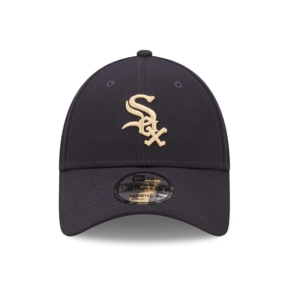 New Era 9FORTY Chicago White Sox Baseball Cap - MLB Repreve - Navy-Oatmeal