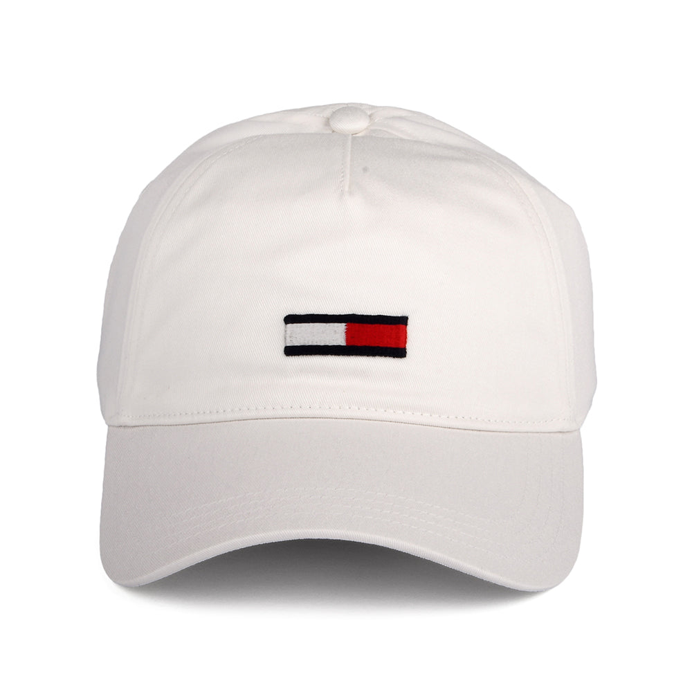 Tommy Hilfiger Hats TJW Flag Baseball Cap - Ecru