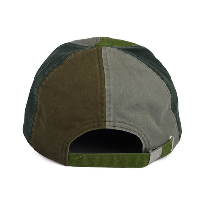 Barbour Hats Laytham Cotton Baseball Cap - Olive-Green-Brown