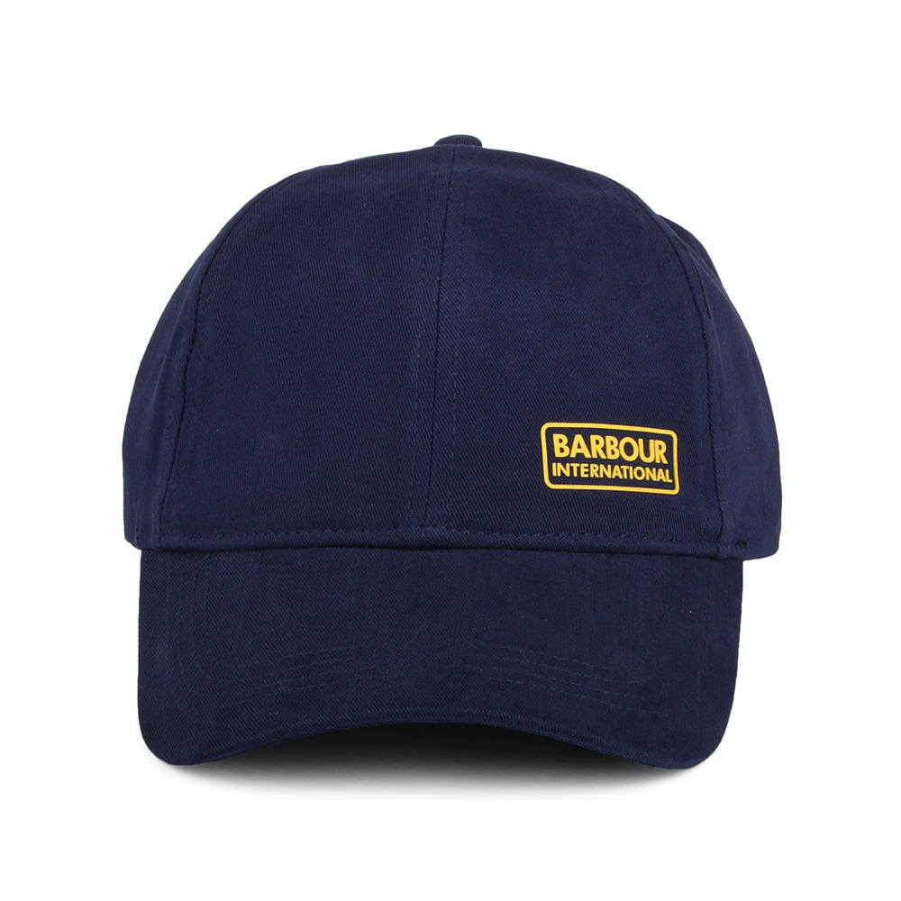 Barbour International Norton Drill Baseball Cap - Navy Blue